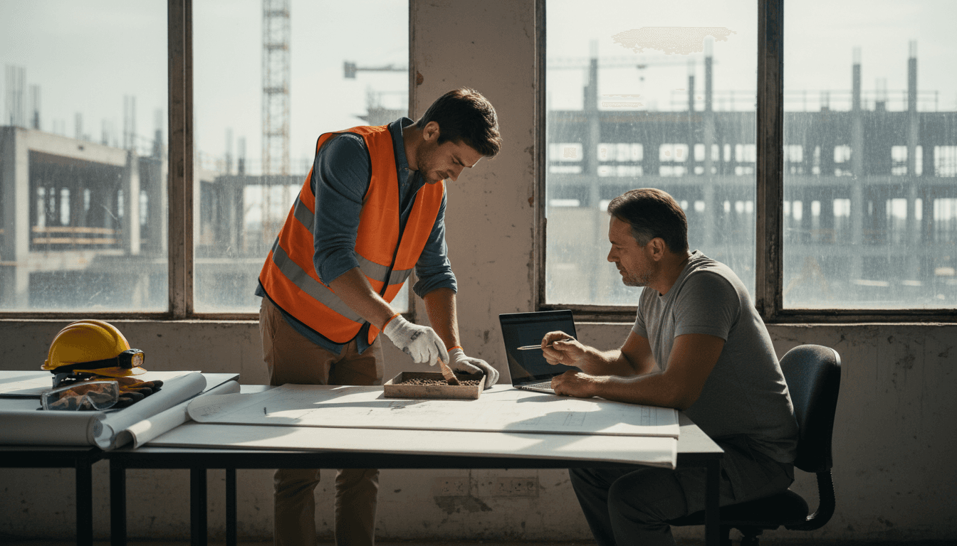 Random DOT drug test collection at construction company