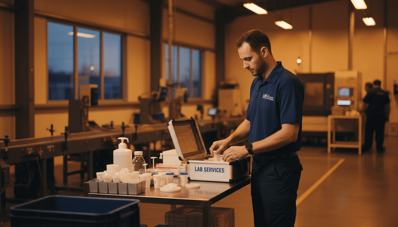 After-hours drug testing service at manufacturing facility