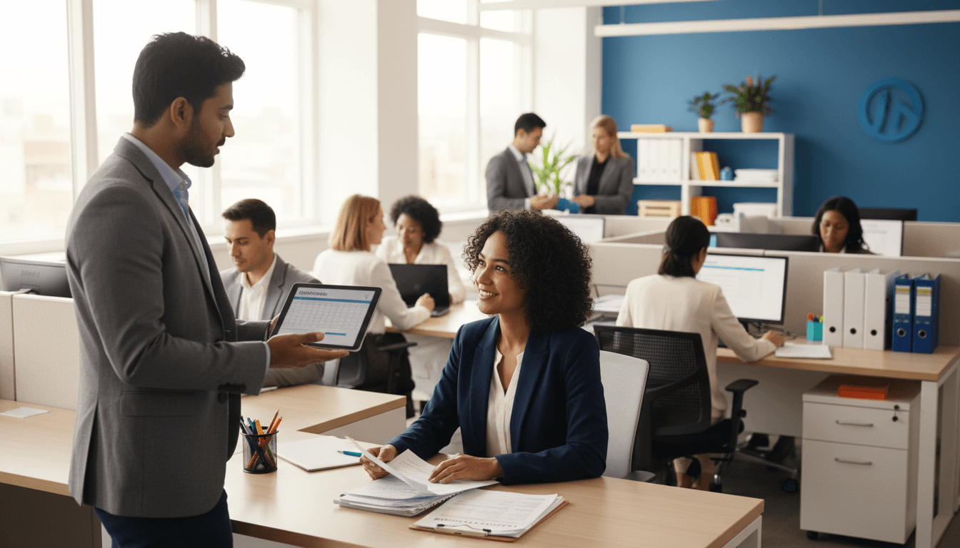 Mobile drug testing coordination for staffing agencies